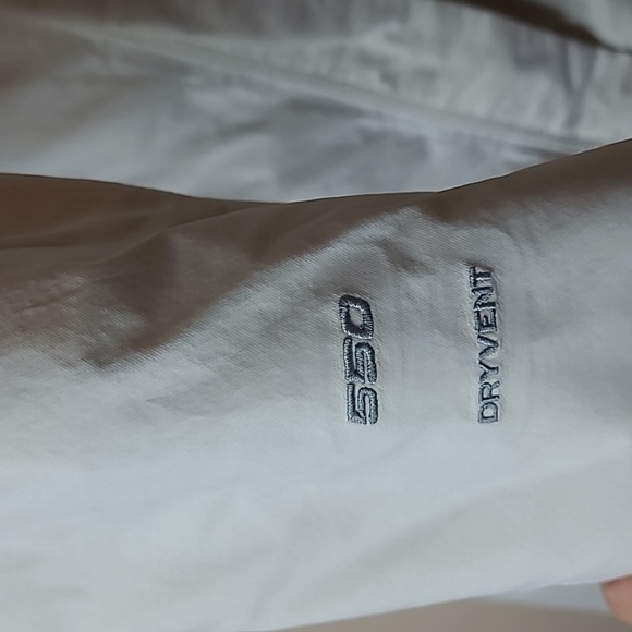 The north face cream arctic parka M very good condition except stains - Picture 6 of 13